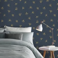 Superfresco Easy Vliesbehang Faye Blauw 111741 -Beste Behang Winkel 123 1012