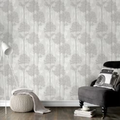 Superfresco Easy Vliesbehang Eternal Grijs 33-287 -Beste Behang Winkel 123 1116