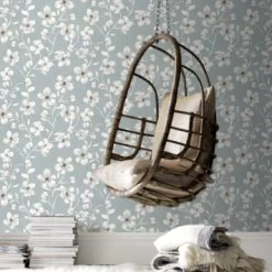 Superfresco Easy Vliesbehang Sophie Blauw 2253-41 -Beste Behang Winkel 123 1128