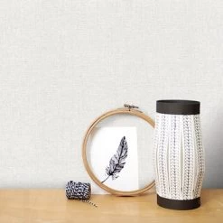 Boutique Vliesbehang Chenille Wit-zilver 106750 10 Boutique Vliesbehang Chenille Wit-zilver 106750 -Beste Behang Winkel 123 1353