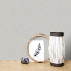 Superfresco Easy Vliesbehang Melle Grijs 105960 -Beste Behang Winkel 123 1372