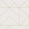 Superfresco Easy Vliesbehang Geo Goud (111533) -Beste Behang Winkel 123 1413