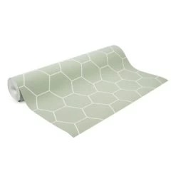 Superfresco Easy Vliesbehang Honingraat Groen 101811 -Beste Behang Winkel 123 142