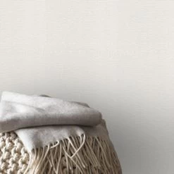 Superfresco Easy Vliesbehang Textiel Wit 103448 -Beste Behang Winkel 123 1433