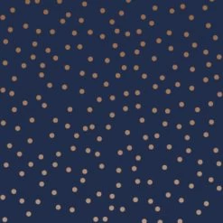 Superfresco Easy Vliesbehang Confetti Donkerblauw-koper (108561)