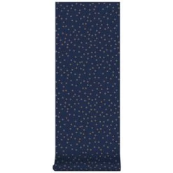 Superfresco Easy Vliesbehang Confetti Donkerblauw-koper (108561) -Beste Behang Winkel 123 1504