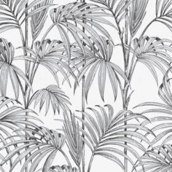 Vliesbehang Honolulu Palm Glitter Parel 112084