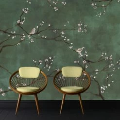 Fotobehang Joy Groen (107937) -Beste Behang Winkel 123 1515