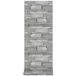 Superfresco Easy Vliesbehang Stenen Muur Grijs 103948 -Beste Behang Winkel 123 1554