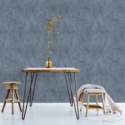 Superfresco Easy Vliesbehang Raw Industry Blauw 111743 -Beste Behang Winkel 123 1576