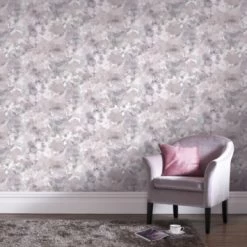 Superfresco Easy Vliesbehang Summer Garden Roze (106372) -Beste Behang Winkel 123 1811