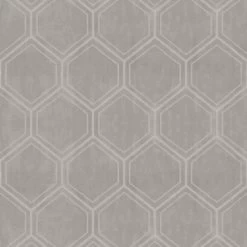 Superfresco Easy Vliesbehang Hexagon Zand 118148