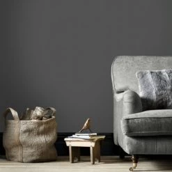 Superfresco Easy Vliesbehang Extra Breed Lijn Structuur Donkergrijs (102360) -Beste Behang Winkel 123 1972