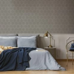 Superfresco Easy Vliesbehang Hexagon Zand 118148 -Beste Behang Winkel 123 199