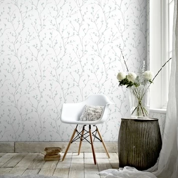 Superfresco Easy Vliesbehang Karma Wit-blauw 33-280 4 Superfresco Easy Vliesbehang Karma Wit-blauw 33-280 - Afbeelding 2