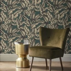 Superfresco Easy Vliesbehang Naomi Groen/goud 112050 -Beste Behang Winkel 123 2116