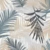 Boutique Vliesbehang Jungle Glam Blauw/grijs 111754 -Beste Behang Winkel 123 2176