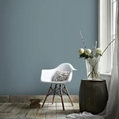 Vliesbehang Staal Uni Blauw 547235 9 Vliesbehang Staal Uni Blauw 547235 -Beste Behang Winkel 123 2196