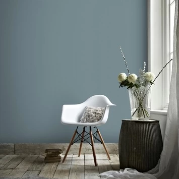 Vliesbehang Staal Uni Blauw 547235 4 Vliesbehang Staal Uni Blauw 547235 - Afbeelding 3