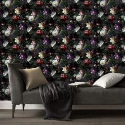 Superfresco Easy Vliesbehang Isabelle Zwart (108613) -Beste Behang Winkel 123 24