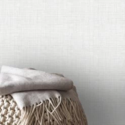 Superfresco Easy Vliesbehang Hessian Uni Wit 104872 -Beste Behang Winkel 123 283