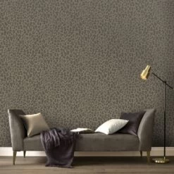 Superfresco Easy Vliesbehang Tijgerprint Bruin 112049 -Beste Behang Winkel 123 414