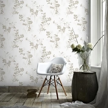 Superfresco Easy Vliesbehang Natuur Wit-taupe 32-600 4 Superfresco Easy Vliesbehang Natuur Wit-taupe 32-600 - Afbeelding 2