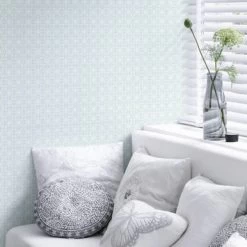 Vliesbehang Dessin Mint 547238 -Beste Behang Winkel 123 476