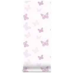 Superfresco Easy Vliesbehang Vlinders Roze 100114 -Beste Behang Winkel 123 506