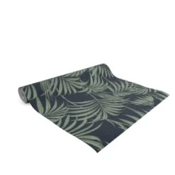 Vliesbehang Honolulu Palm Glitter Blauw 112086 -Beste Behang Winkel 123 537