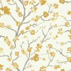 Superfresco Easy Vliesbehang Ushi Okergeel 105743