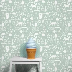 Little Dutch Vliesbehang Adventure Mint (dessin 8677) -Beste Behang Winkel 41 1025
