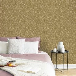 Superfresco Easy Vliesbehang Nova Oker (dessin 113293) -Beste Behang Winkel 41 1043