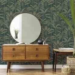 Superfresco Easy Vliesbehang Tropic Blauw (dessin 118132) -Beste Behang Winkel 41 1081