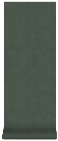 Le Noir & Blanc Vliesbehang Textiel Uni Donkergroen (dessin 113285) -Beste Behang Winkel 41 1362