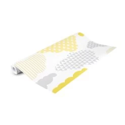 Superfresco Easy Vliesbehang Wolken Geel-grijs (dessin 108267) -Beste Behang Winkel 41 1393