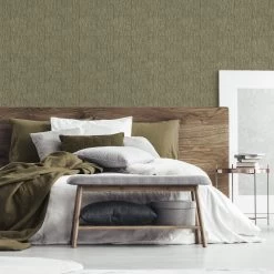 Superfresco Easy Vliesbehang Bamboe Weefsel Goud (dessin 113303) -Beste Behang Winkel 41 1454