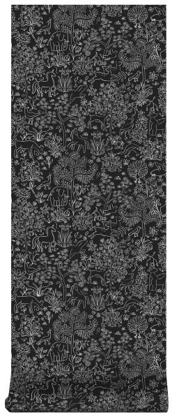 Superfresco Easy Vliesbehang Puck Zwart-wit (dessin 113298) -Beste Behang Winkel 41 1496