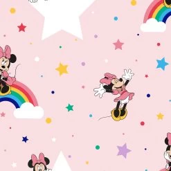 Disney Papierbehang Regenboog Minnie (dessin 108592)