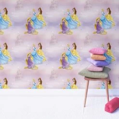 Disney Papierbehang Princess Roze (dessin 70-232) -Beste Behang Winkel 41 1534