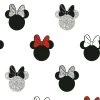 Disney Papierbehang Minnie Sparkle Zilver (dessin 105828) -Beste Behang Winkel 41 1544