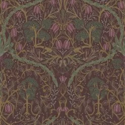 Superfresco Easy Vliesbehang Lauri Bourgondy (dessin 113294)