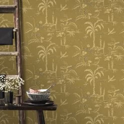 Superfresco Easy Vliesbehang Soraya Oker (dessin 113309) -Beste Behang Winkel 41 178