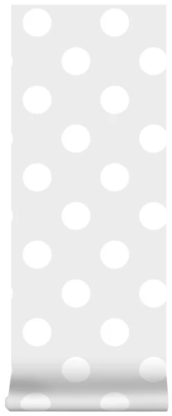 Superfresco Easy Vliesbehang Stippen Grijs (dessin 100102) -Beste Behang Winkel 41 1799