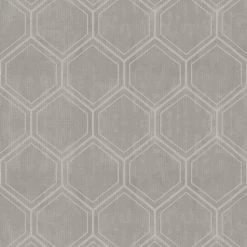 Superfresco Easy Vliesbehang Hexagon Zand (dessin 118148)