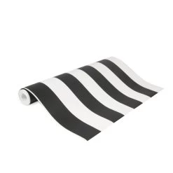 Superfresco Easy Vliesbehang Strepen Zwart-wit (dessin 100099) -Beste Behang Winkel 41 2005