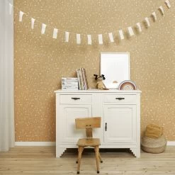 Vliesbehang Little Dutch Wild Flowers Oker (dessin 861080) -Beste Behang Winkel 41 2015