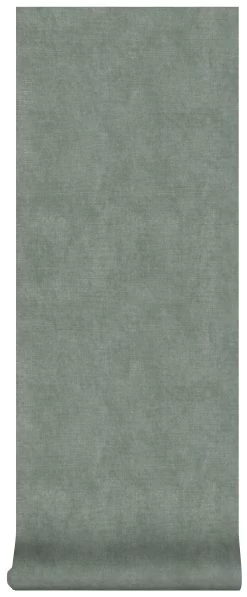 Le Noir & Blanc Vliesbehang Textiel Uni Groen (dessin 113286) -Beste Behang Winkel 41 222