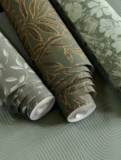 Superfresco Easy Vliesbehang Sandrine Groen (dessin 118135) -Beste Behang Winkel 41 287