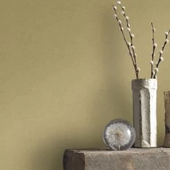 Boutique Vliesbehang Uni Goud (dessin 33-343) -Beste Behang Winkel 41 369